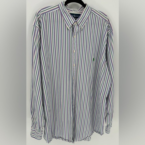 Ralph Lauren Classic Fit Multi Stripe BD Shirt - Picture 1 of 10
